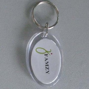 Oval Key Chain