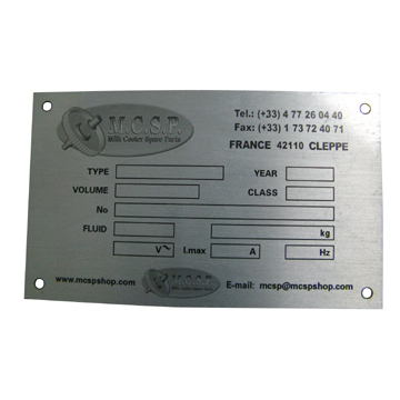 Metal Label