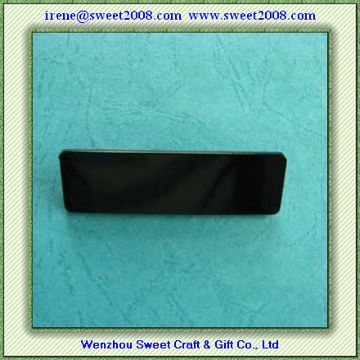 Black Blank Badge