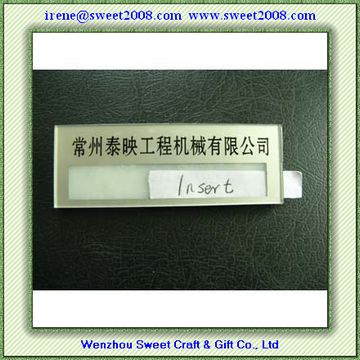 Insert Paper Badge