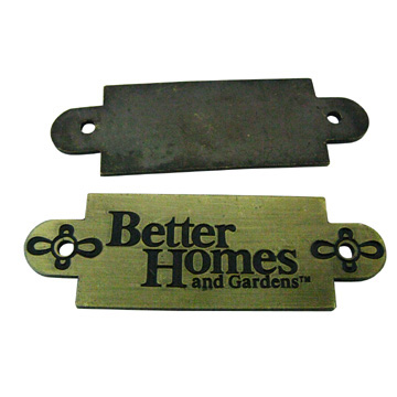 Logo Debossed Label