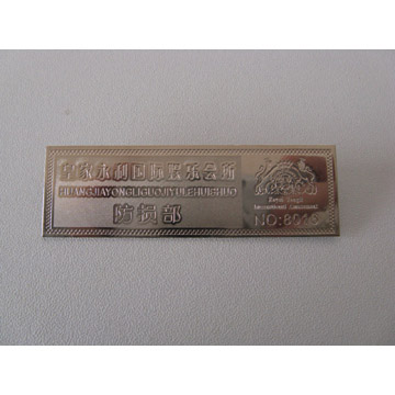 Name Plate