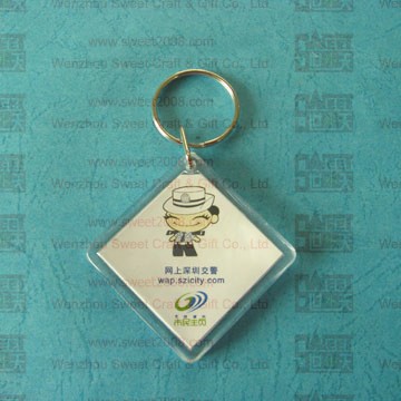 Rhombus Key Chain