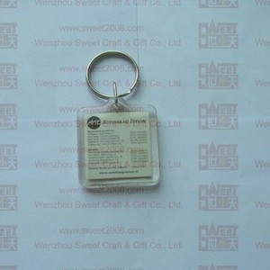 Plastic Keychain
