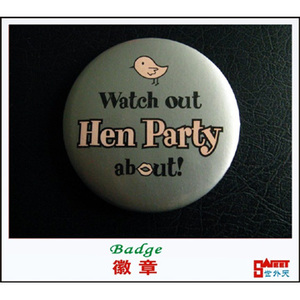 Hen Party Badge