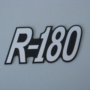 Silver Logo Label
